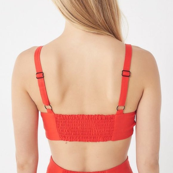 Urban Outfitters | NWT Amanda Button-Down Crop Top - Picture 3 of 11